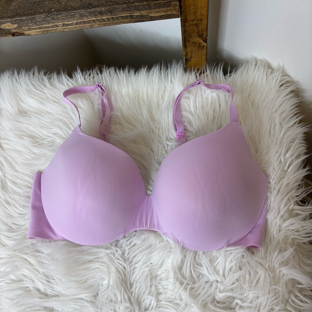 Victorias Secret Lined Demi Bra Size 34DD